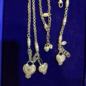 Necklace and bracelet.  Brighton